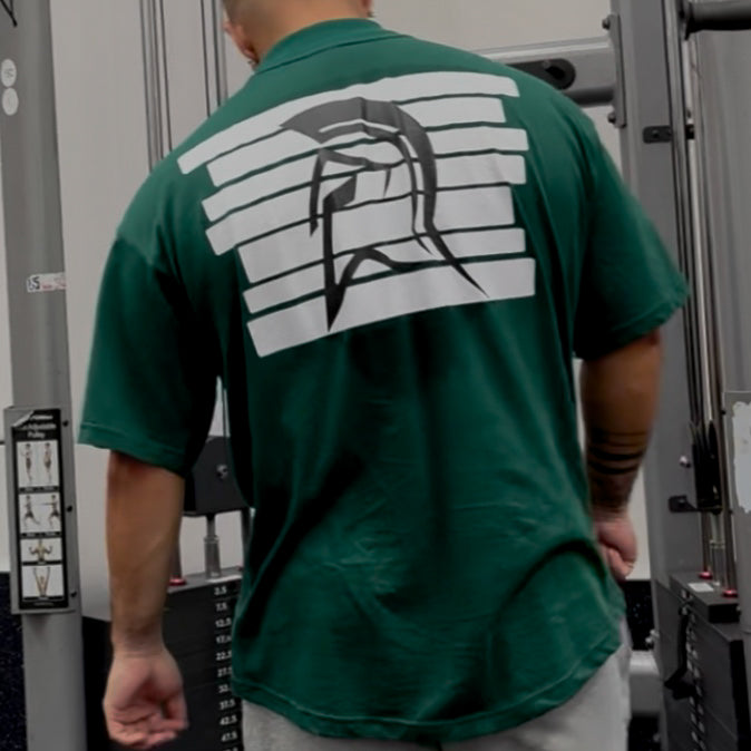 FITTED OVERSIZE SHIRTS GREEN
