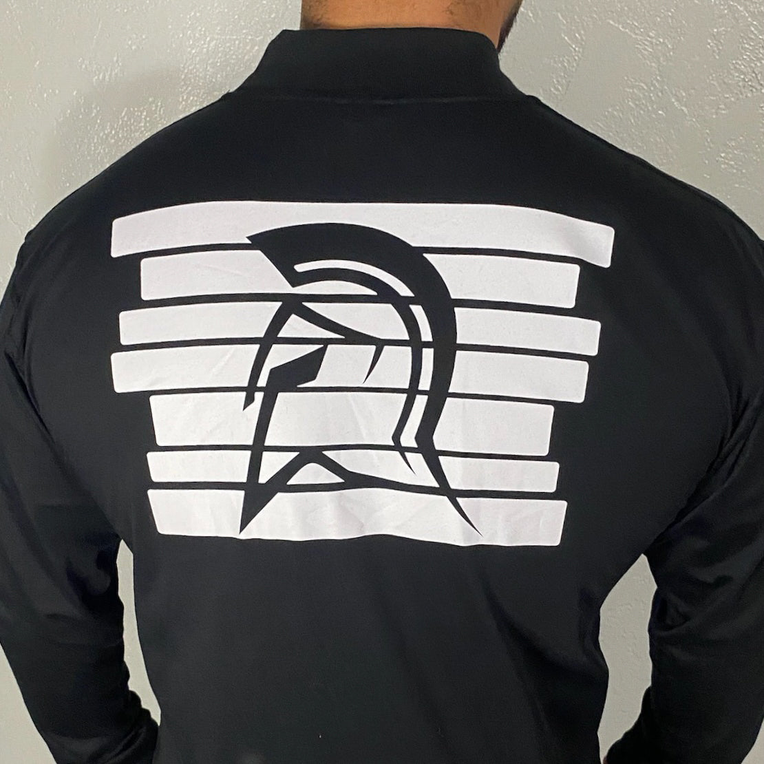LONG SLEEVE FITTED SHIRT BLACK