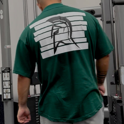 FITTED OVERSIZE SHIRTS GREEN