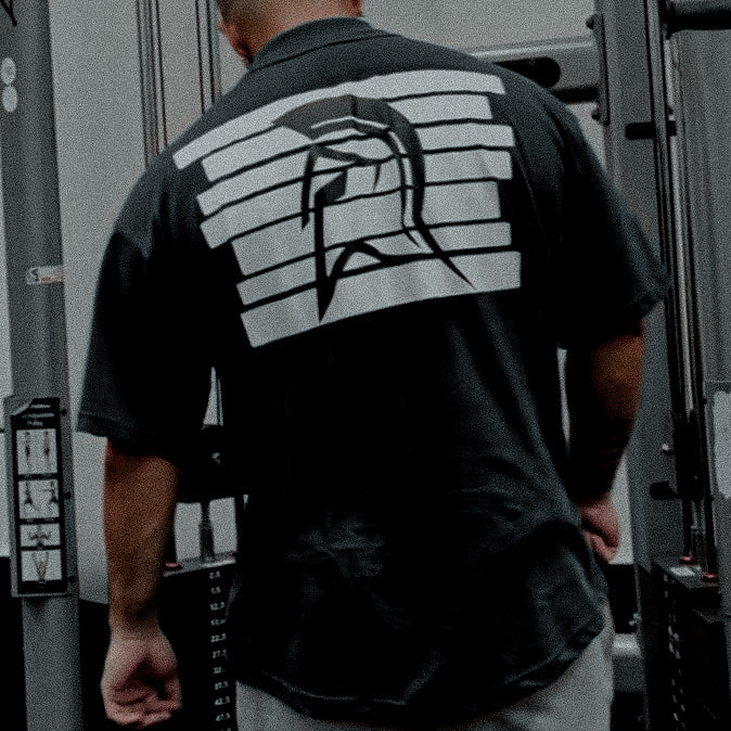 FITTED OVERSIZE SHIRTS BLACK