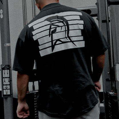 FITTED OVERSIZE SHIRTS BLACK