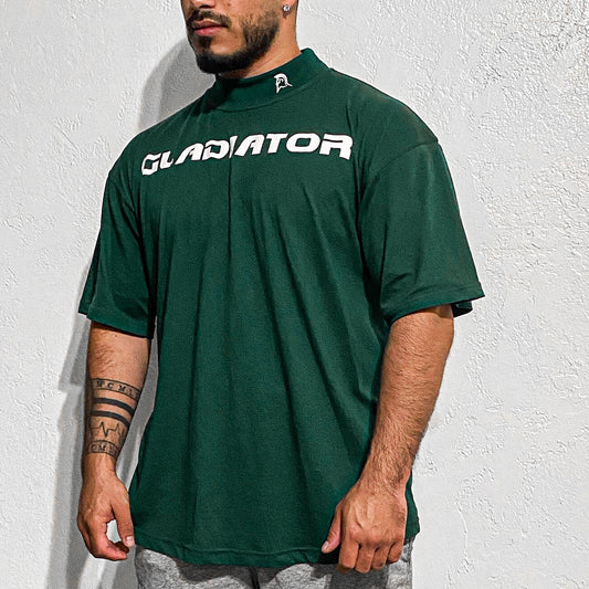 FITTED OVERSIZE SHIRTS GREEN